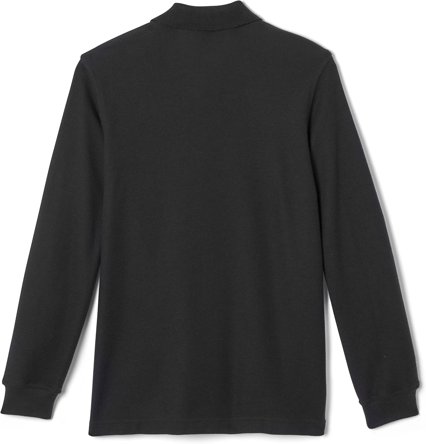 image:imageFrench Toast Boys Pique Polo School Uniform Shirt with Long Sleeves for Boys and GirlsBlack