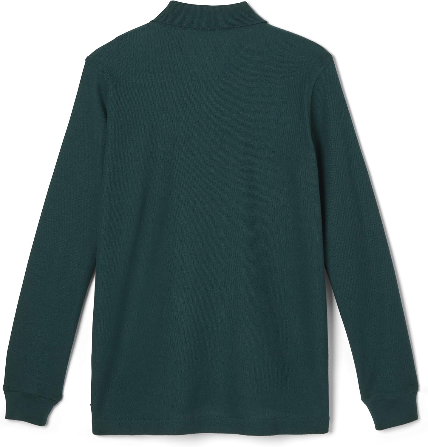 image:imageFrench Toast Boys Pique Polo School Uniform Shirt with Long Sleeves for Boys and GirlsHunter Green