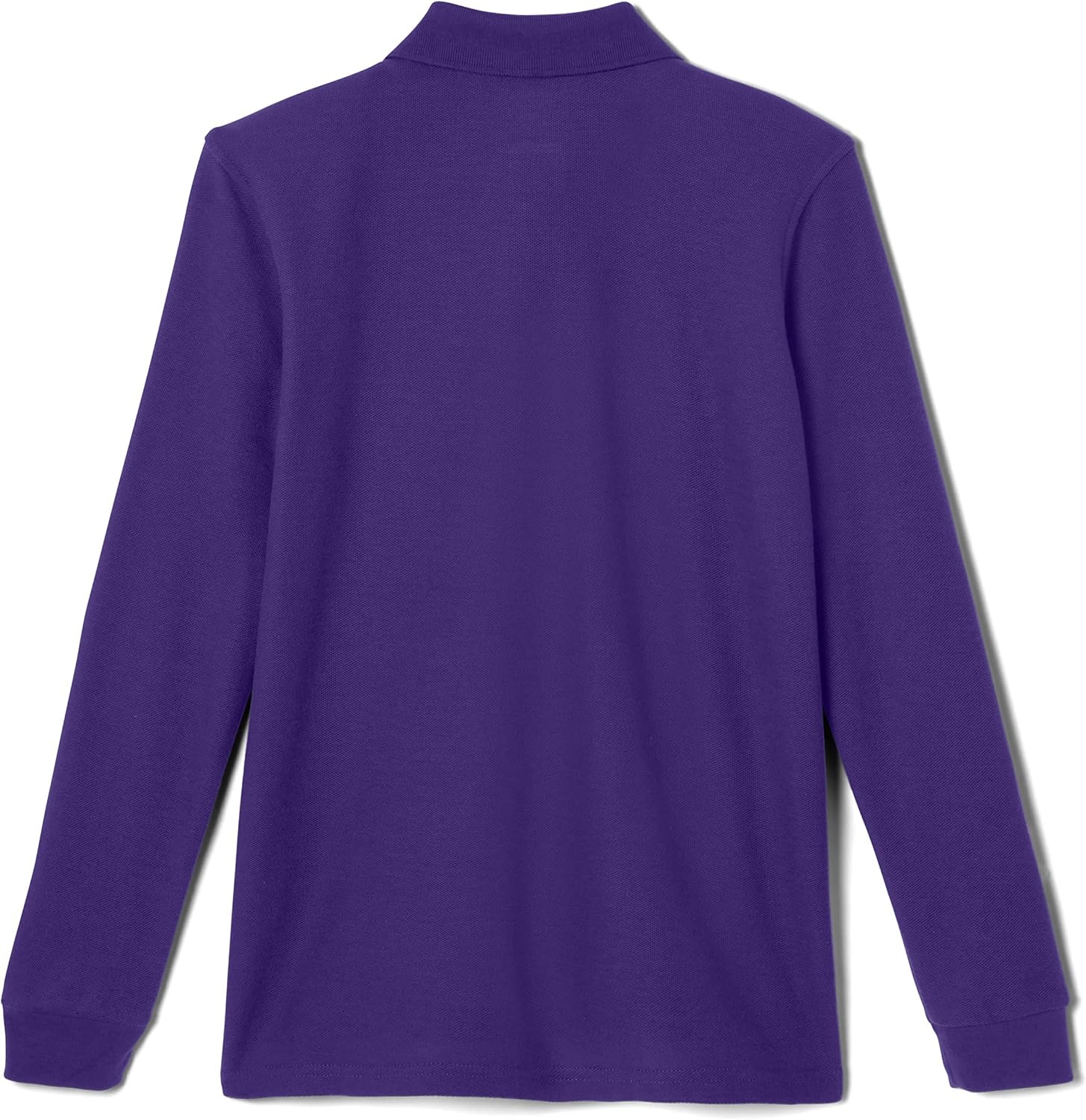 image:imageFrench Toast Boys Pique Polo School Uniform Shirt with Long Sleeves for Boys and GirlsPurple