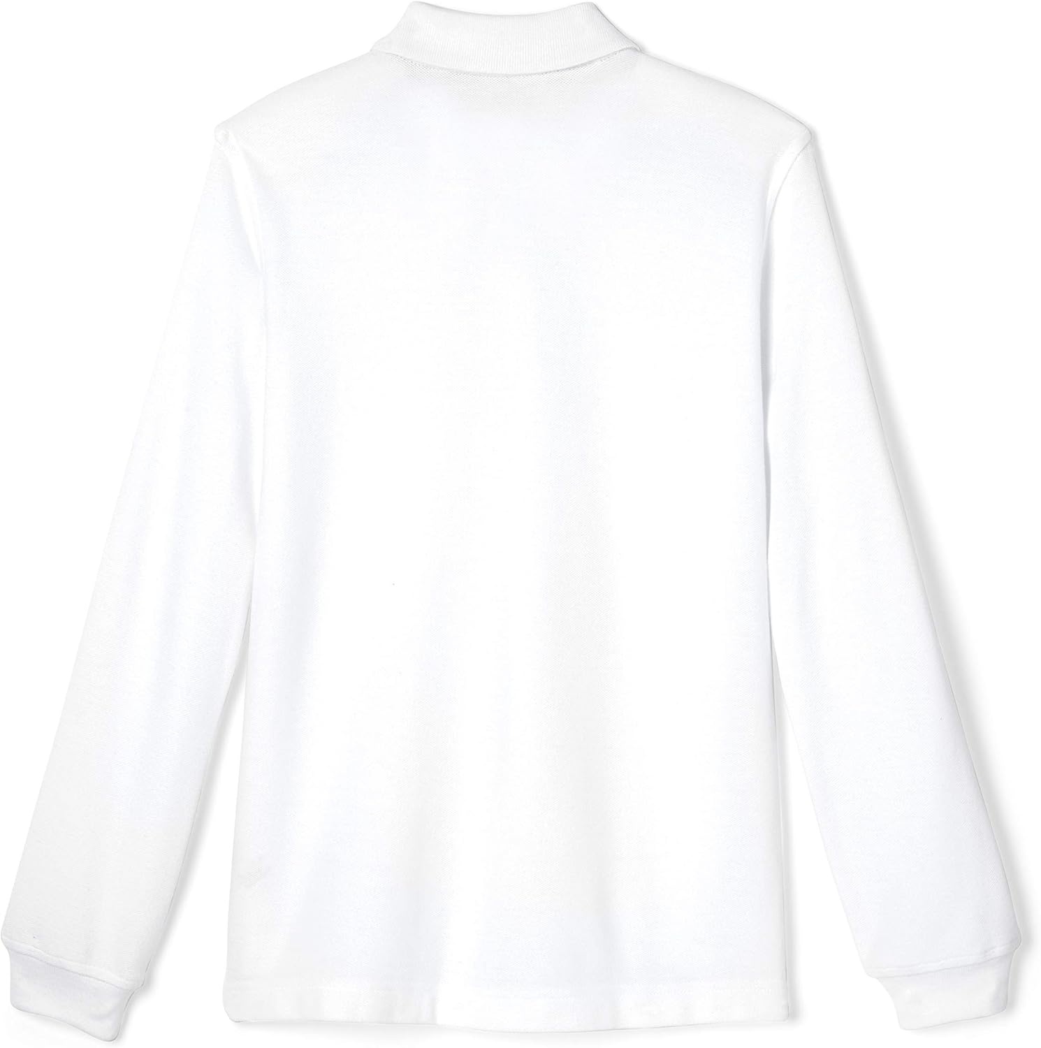 image:imageFrench Toast Boys Pique Polo School Uniform Shirt with Long Sleeves for Boys and GirlsWhite