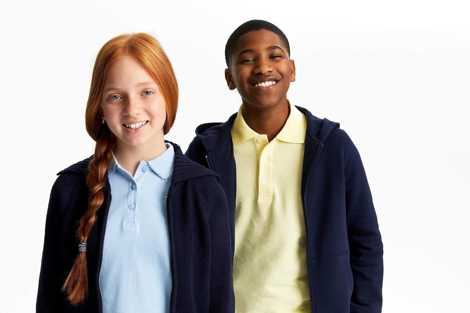 image:imageFrench Toast Boys Pique Polo School Uniform Shirt with Long Sleeves for Boys and GirlsYellow