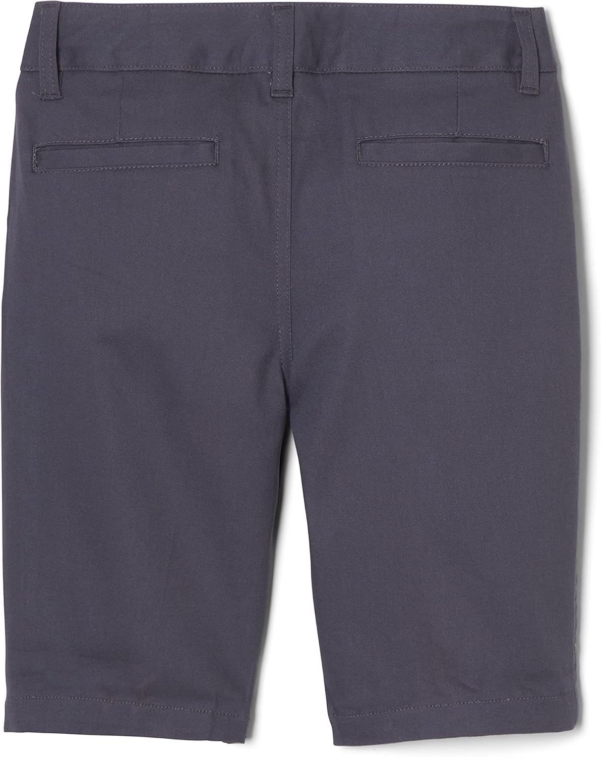 image:imageFrench Toast Girls Adjustable Waist Twill Bermuda ShortsGrey