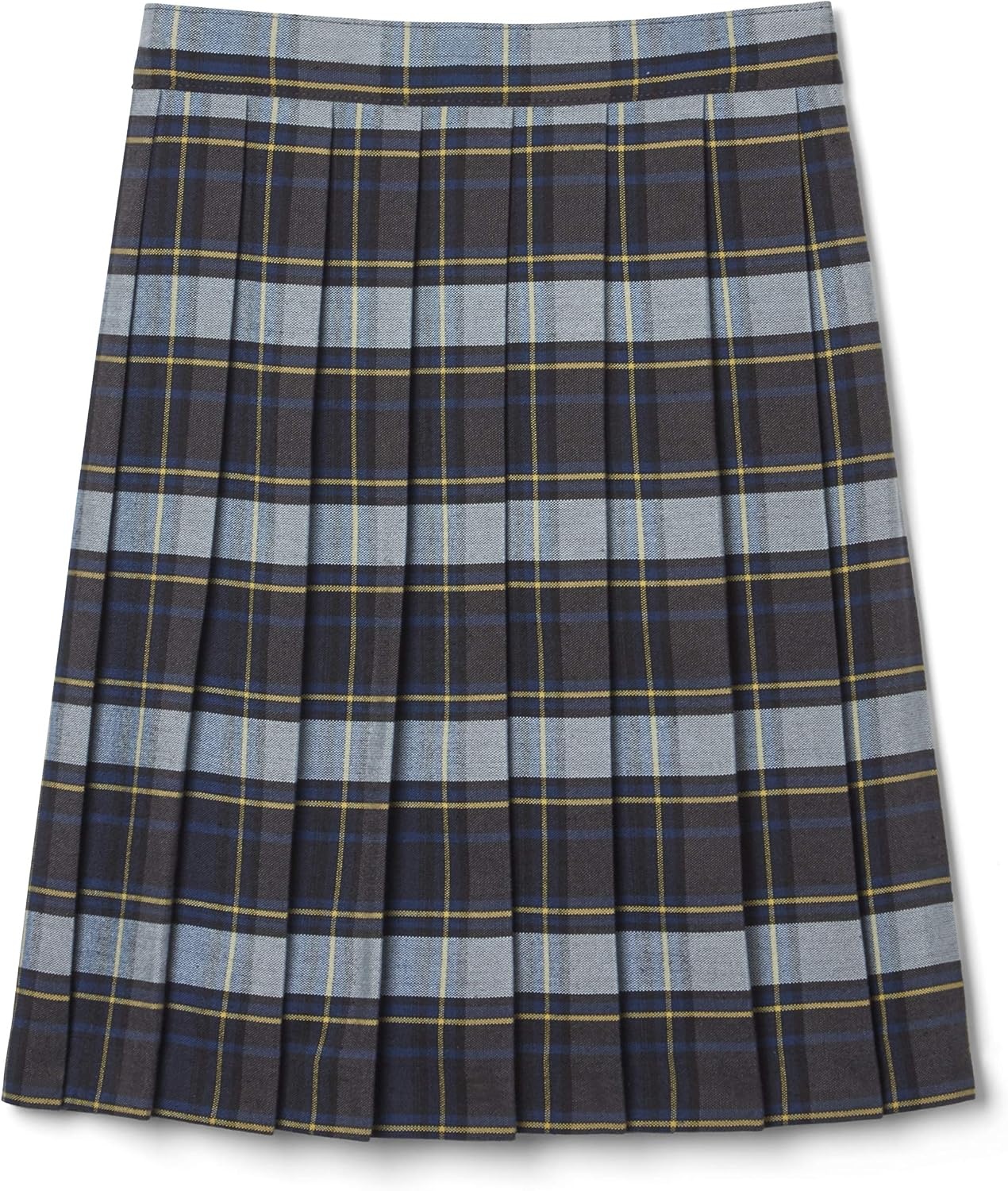 image:imageFrench Toast Girls Plaid Pleated SkirtBlue Gold Plaid