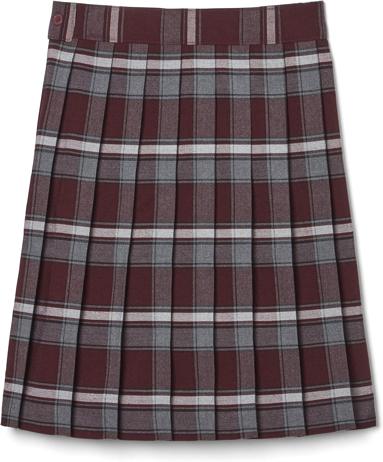 image:imageFrench Toast Girls Plaid Pleated SkirtBurgundy Plaid
