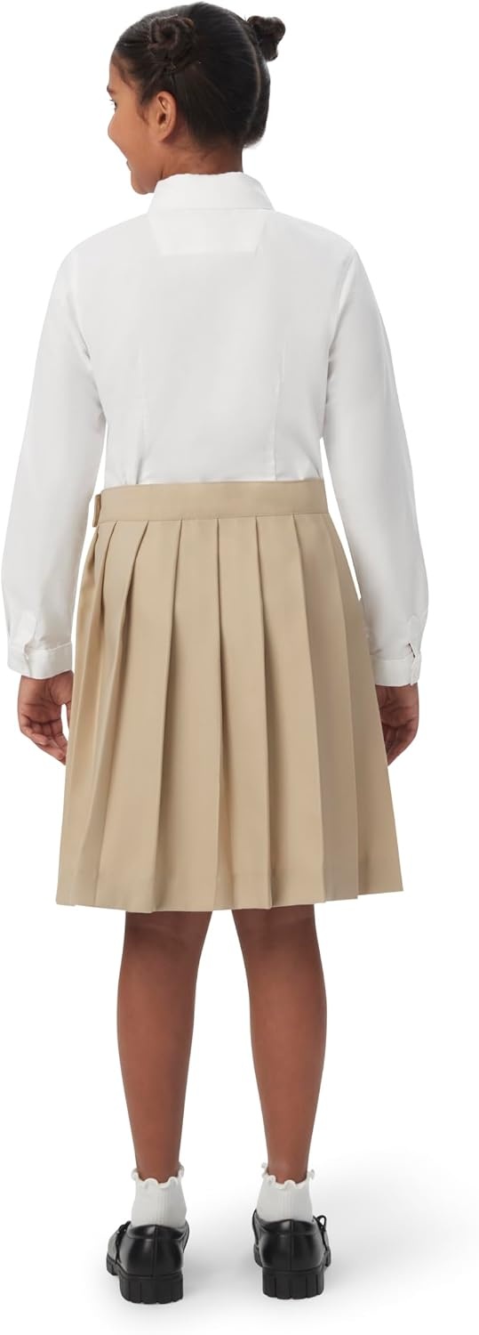 image:imageFrench Toast Girls Pleated SkirtHeather Gray