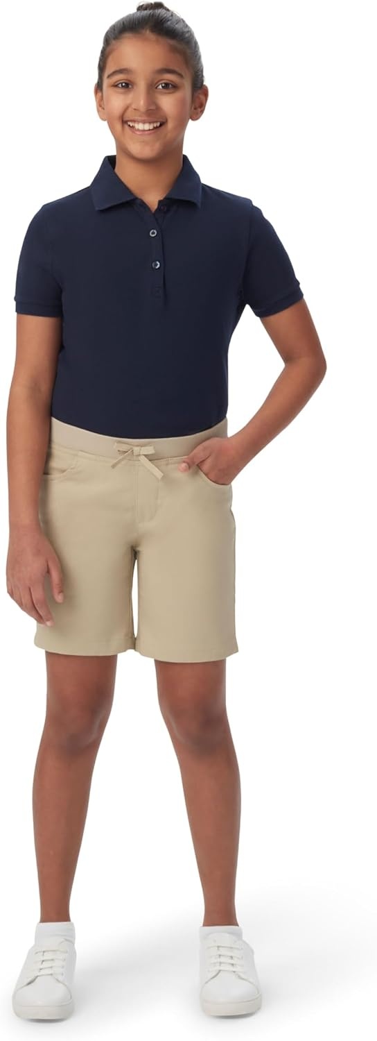 image:imageFrench Toast Girls PullOn Bow Front ShortsKhaki