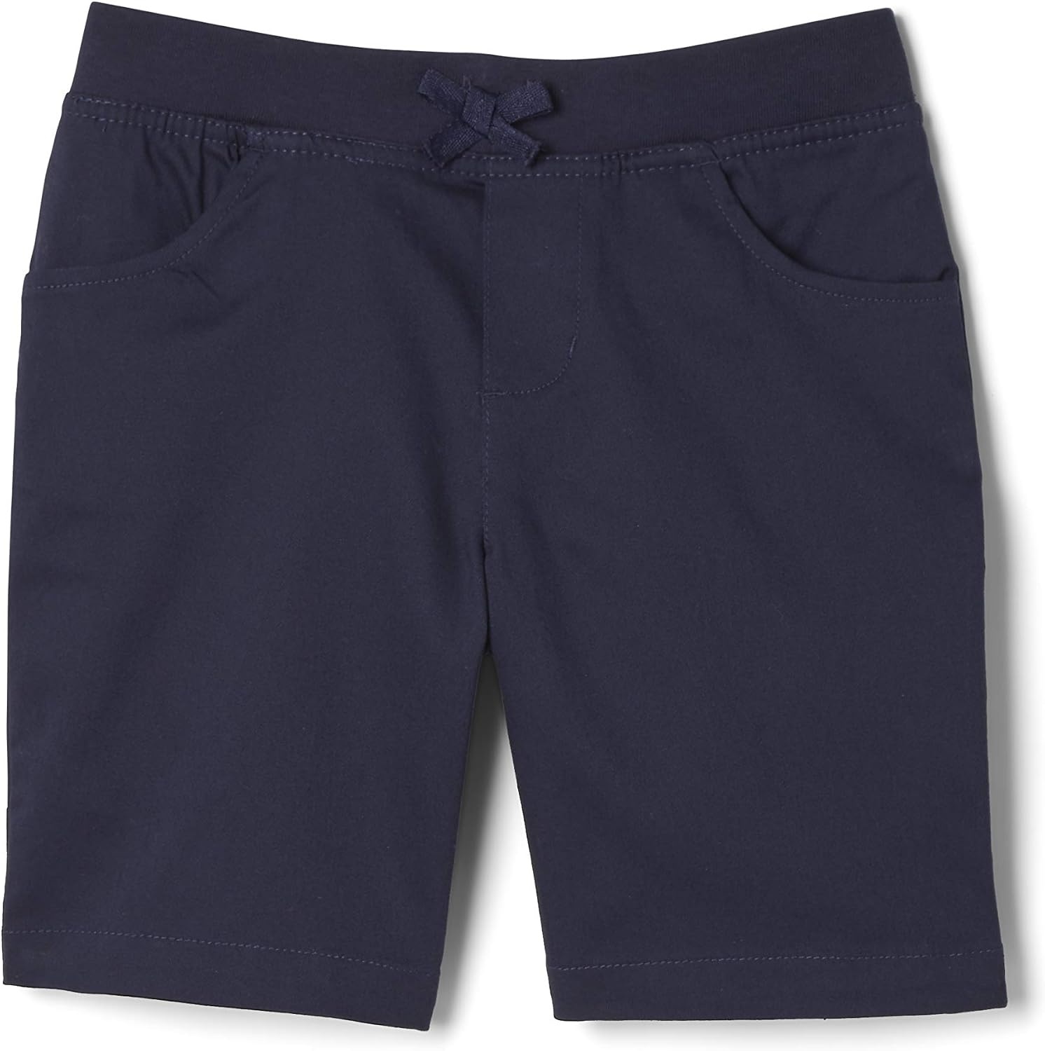 image:imageFrench Toast Girls PullOn Bow Front ShortsNavy