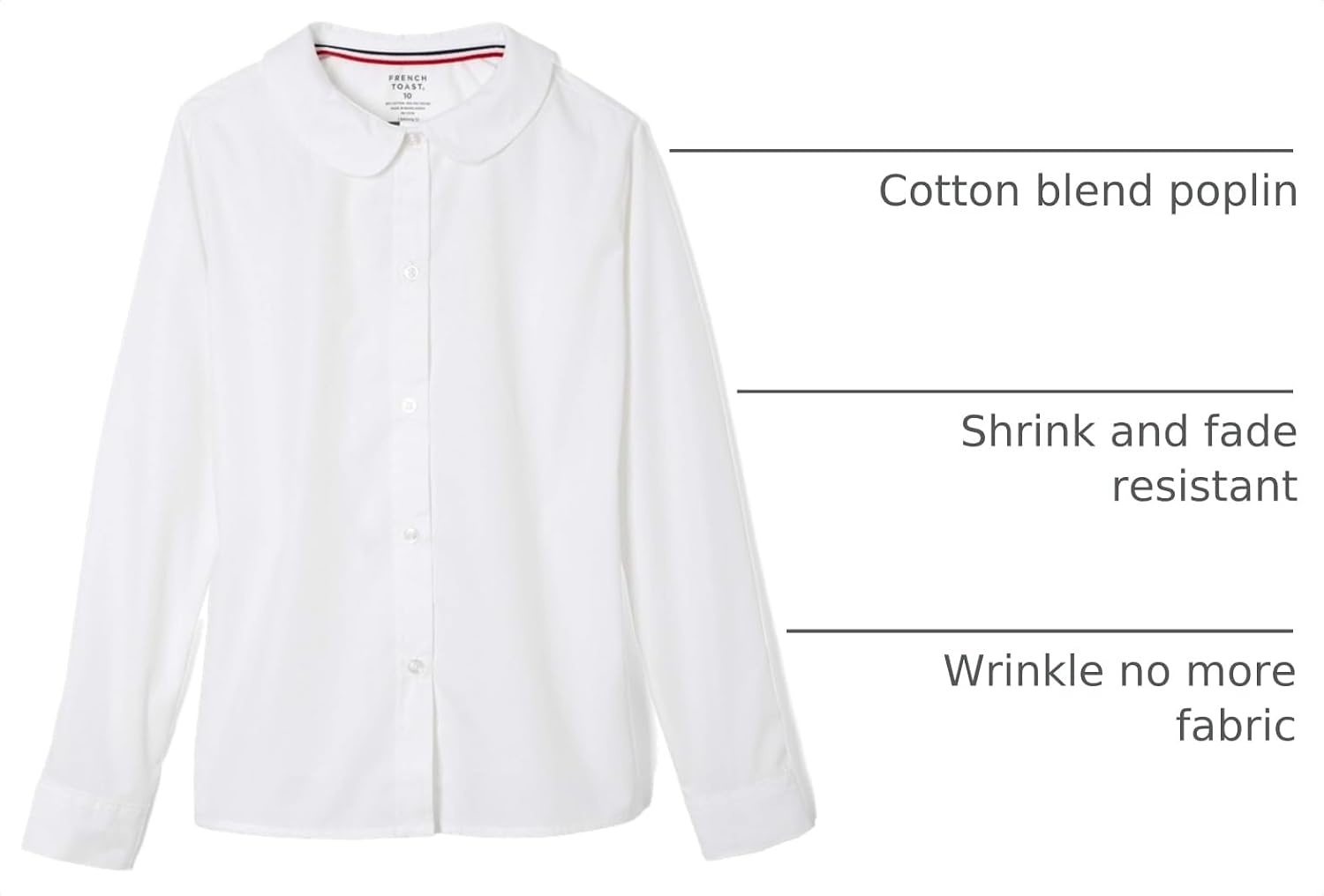 image:imageFrench Toast Girls PullOn Bow Front ShortsWhite