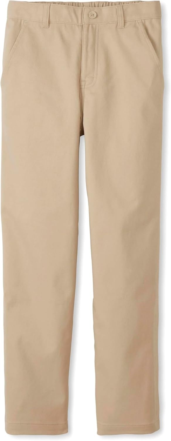 image:imageFrench Toast Mens Adaptive Relaxed Fit Stretch Twill PantKhaki
