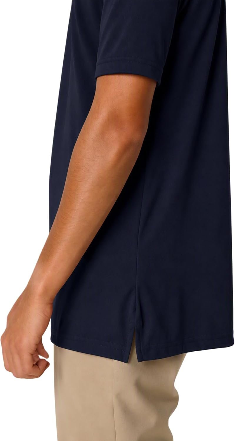 image:imageFrench Toast Mens Moisture Wicking Short Sleeve Sport PoloNavy