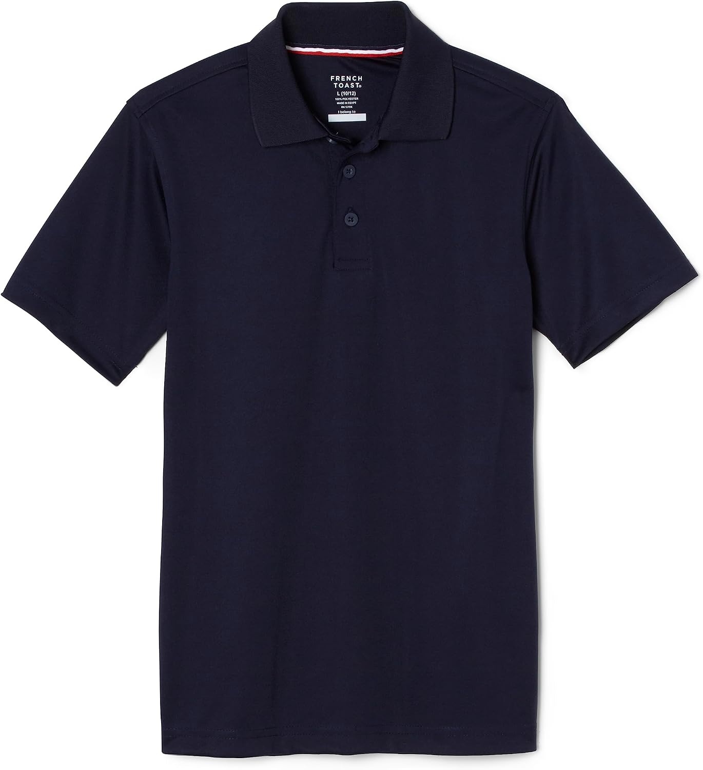 image:imageFrench Toast Mens Moisture Wicking Short Sleeve Sport PoloNavy
