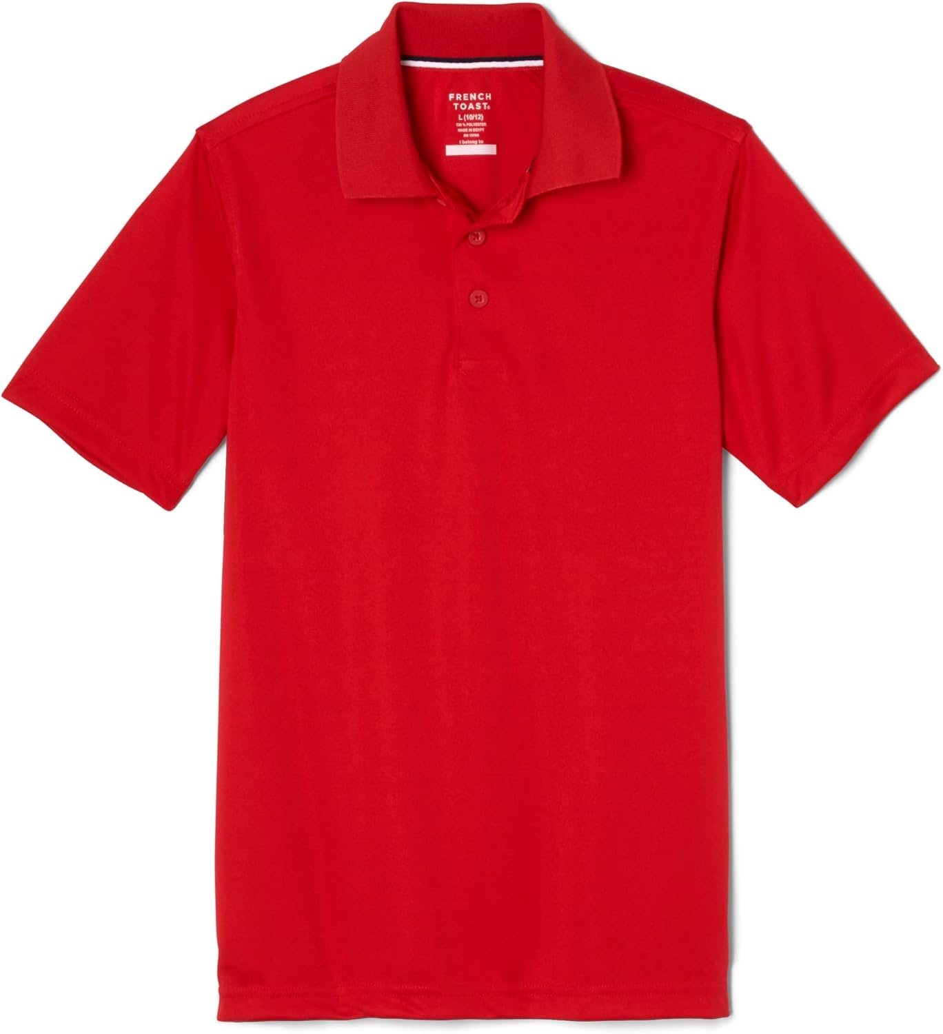 image:imageFrench Toast Mens Moisture Wicking Short Sleeve Sport PoloRed