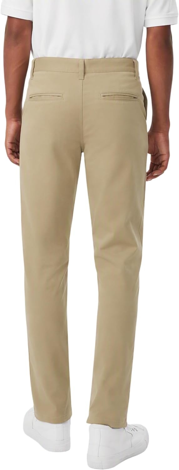 image:imageFrench Toast Mens Straight Fit Stretch Twill Chino PantKhaki