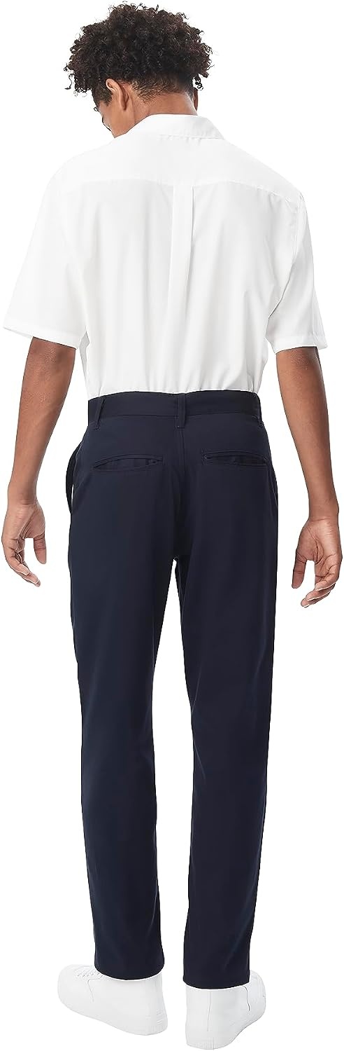 image:imageFrench Toast Mens Straight Fit Stretch Twill Chino PantNavy