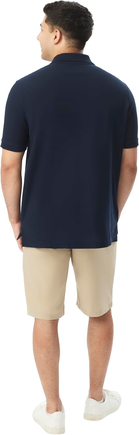 image:imageFrench Toast Unisex Adult Pique Polo Standard amp HuskyNavy
