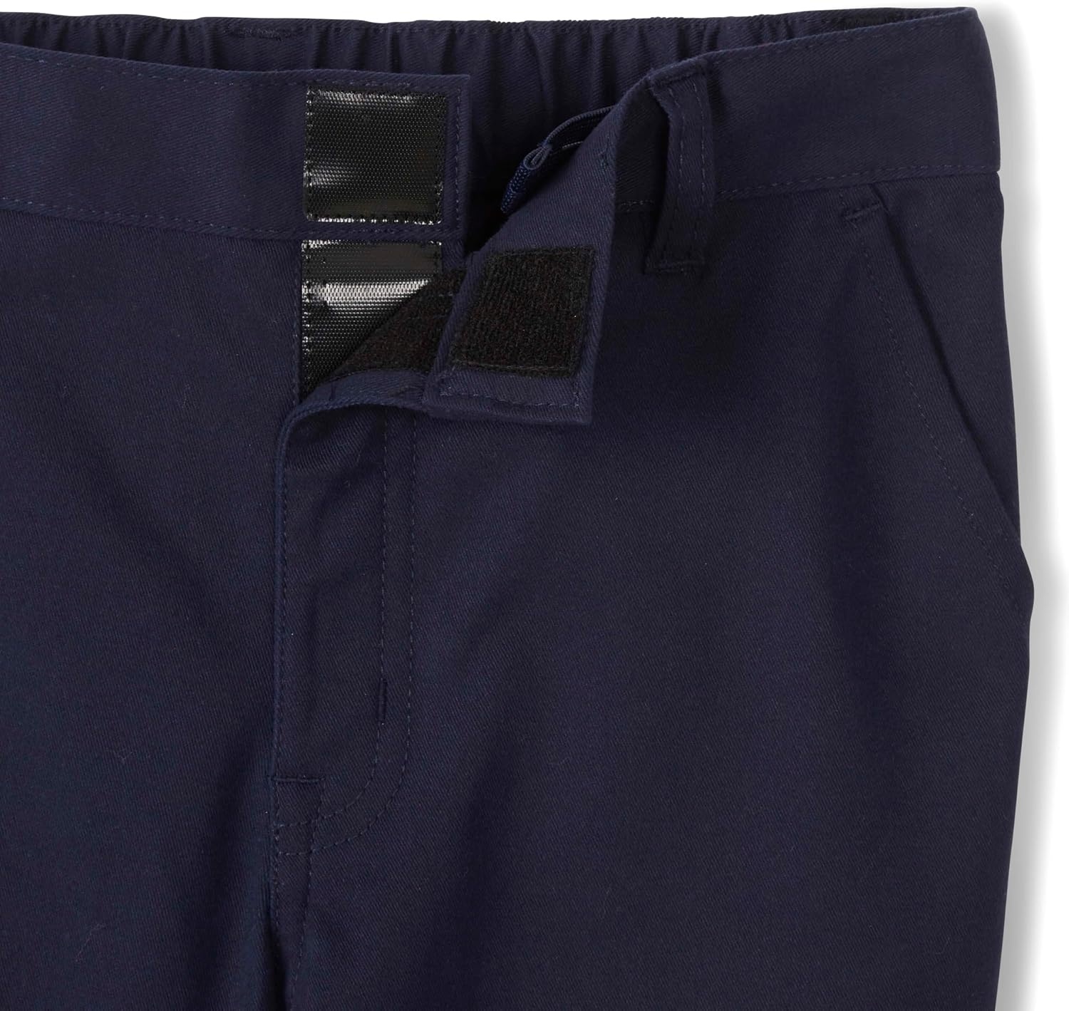 image:imageFrench Toast Womens Adaptive Straight Fit Stretch Twill PantNavy