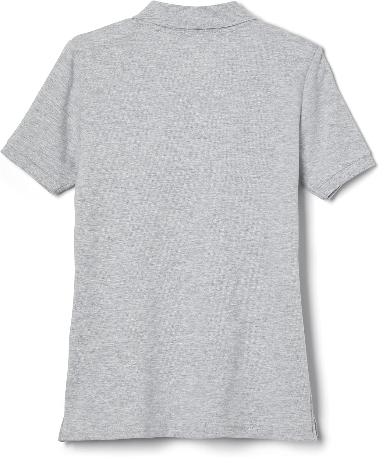 image:imageFrench Toast Womens Juniors Short Sleeve Stretch Pique Polo ShirtGrey