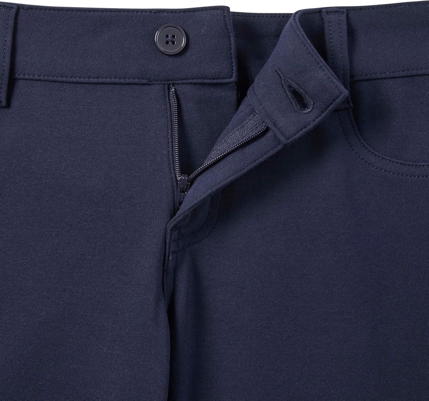 image:imageFrench Toast Womens Juniors Skinny Fit Stretch Ponte PantNavy
