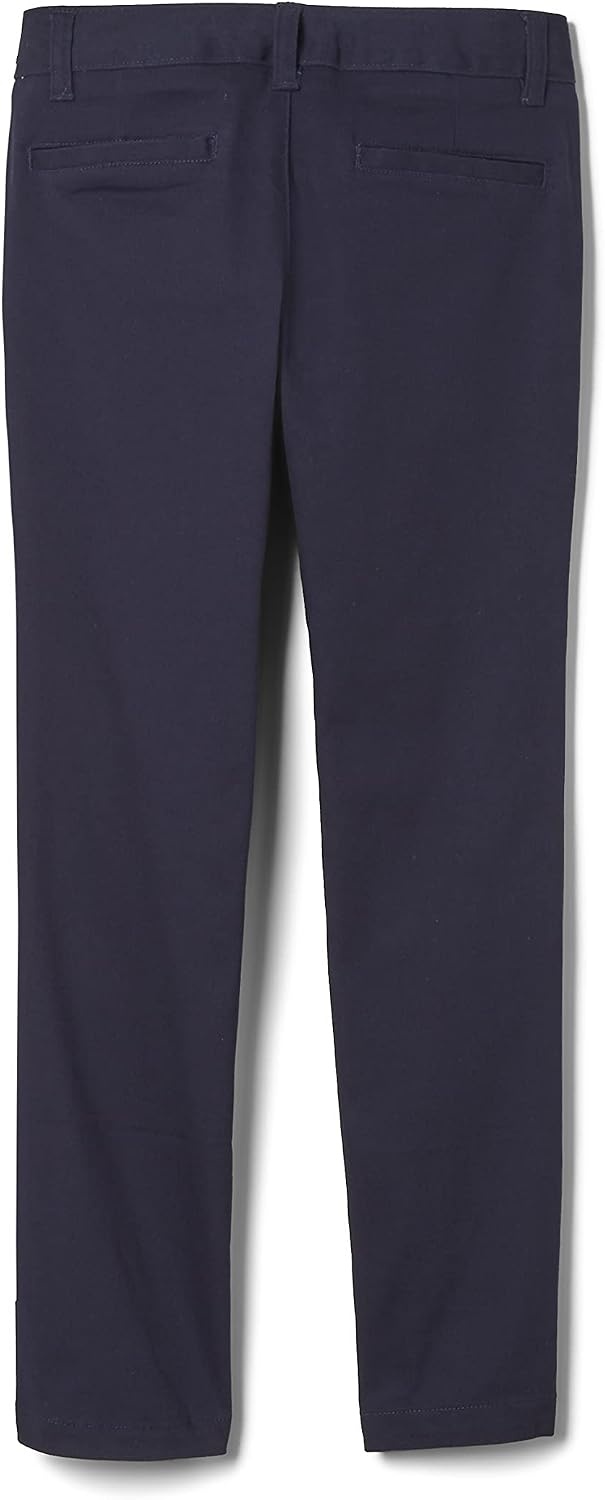 image:imageFrench Toast Womens Straight Fit Stretch Twill Uniform PantNavy