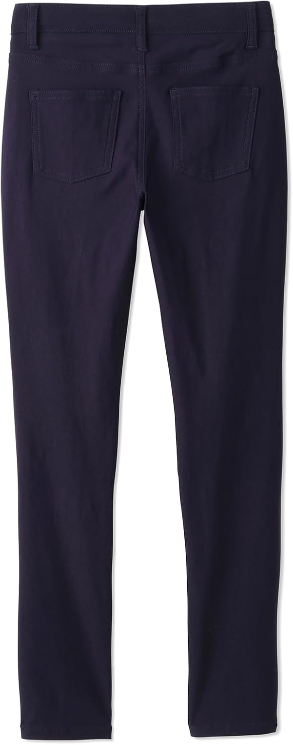 image:imageFrench Toast Womens Super Stretch Skinny Uniform Pants with PocketsNavy Blue