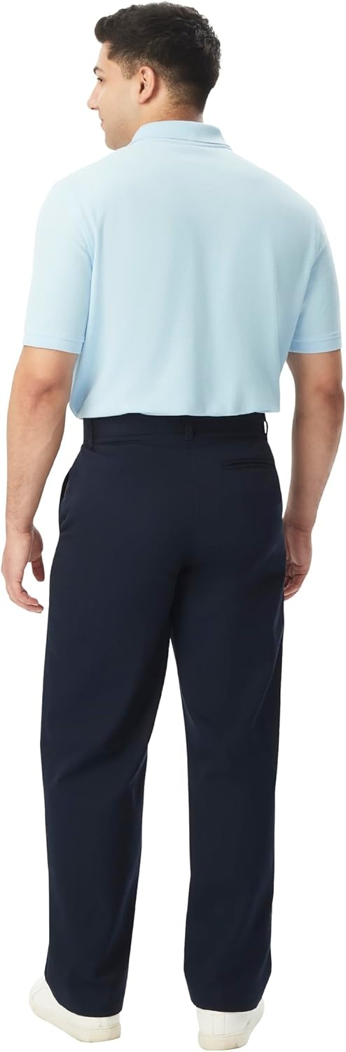 image:imageFrench Toast Young Mens Relaxed Fit Twill Chino PantNavy