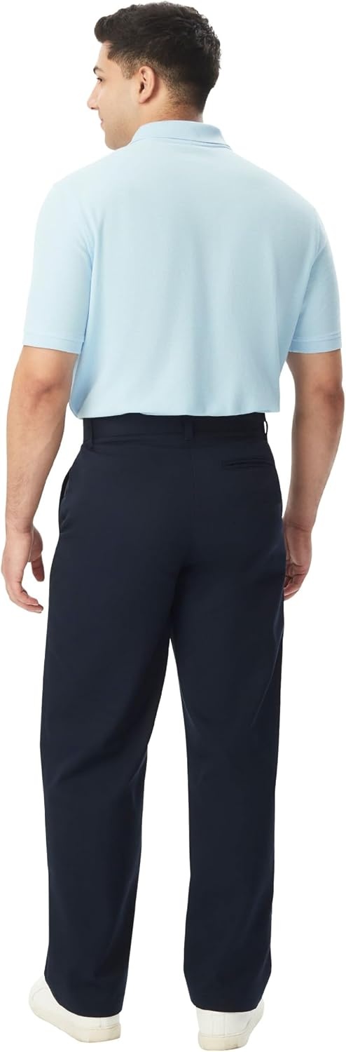 image:imageFrench Toast Young Mens Relaxed Fit Twill Chino PantNavy Blue