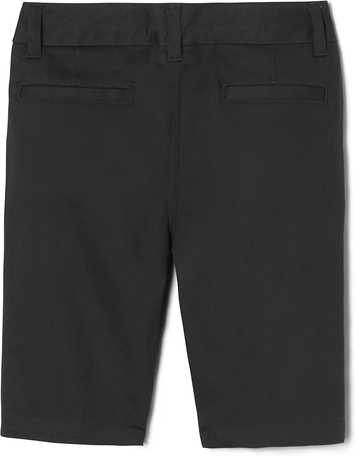 image:imageFrench Toast Young Womens Juniors Stretch Twill Bermuda ShortsNavy