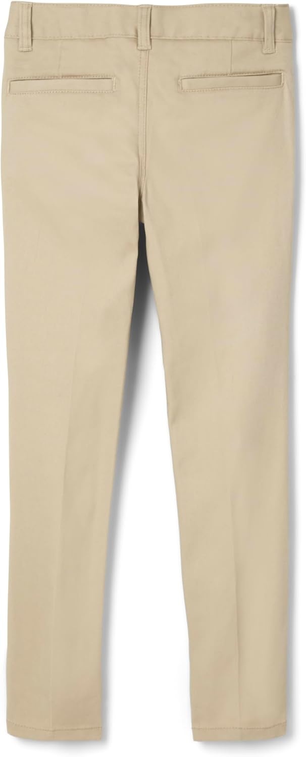 image:imageFrench Toast Young Womens Slim Fit Stretch Twill PantKhaki
