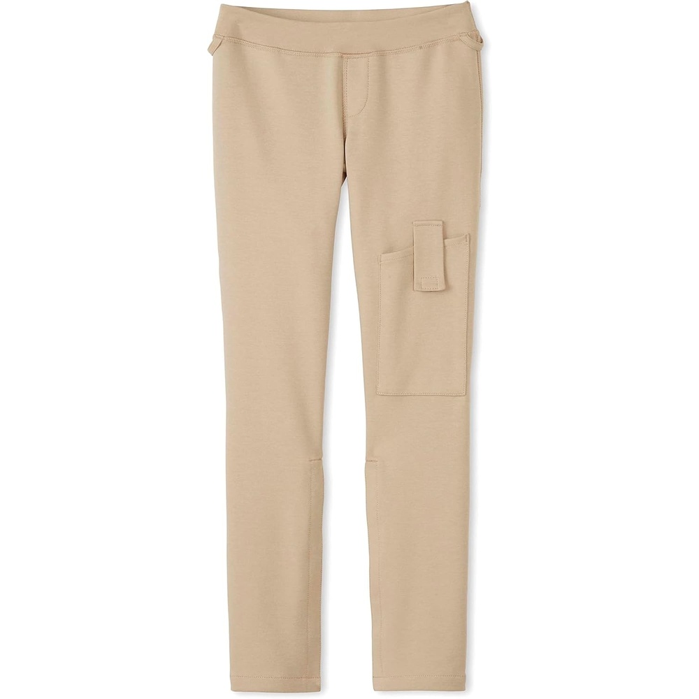 image:imageFrench Toast Girls Adaptive Seated Skinny Fit Stretch Ponte PantKhaki