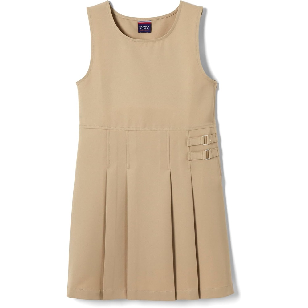 image:imageFrench Toast Girls Double Buckle JumperKhaki