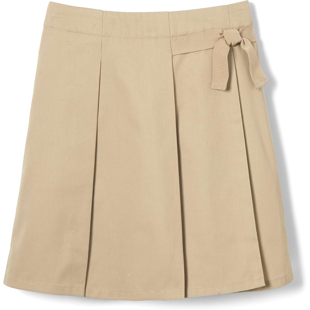 image:imageFrench Toast Girls Uniform Skirts Pleated Knot ScooterKhaki Beige