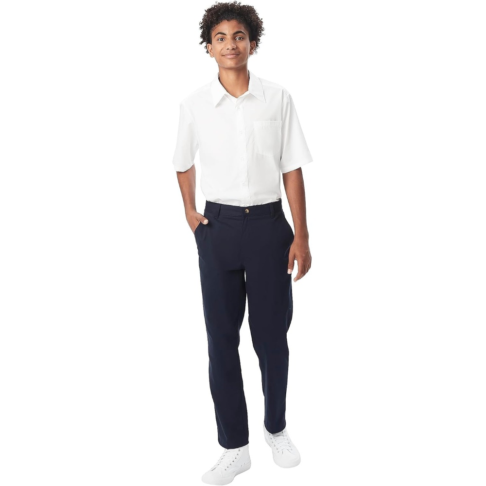 image:imageFrench Toast Mens Straight Fit Stretch Twill Chino PantNavy