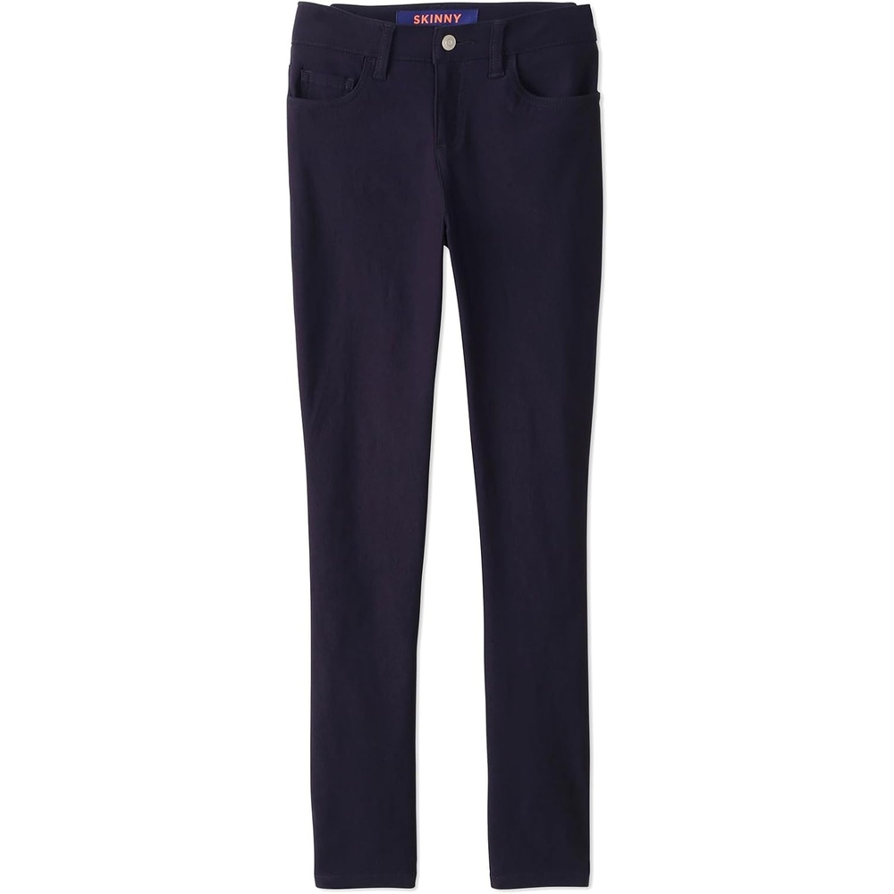 image:imageFrench Toast Womens Super Stretch Skinny Uniform Pants with PocketsNavy Blue