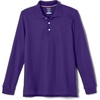 image:imageFrench Toast Boys Pique Polo School Uniform Shirt with Long Sleeves for Boys and GirlsPurple