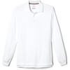 image:imageFrench Toast Boys Pique Polo School Uniform Shirt with Long Sleeves for Boys and GirlsWhite
