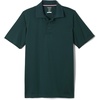 image:imageFrench Toast Mens Moisture Wicking Short Sleeve Sport PoloHunter Green