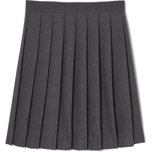 French Toast Girls’ Pleated Skirt(Heather Gray)