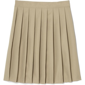 French Toast Girls’ Pleated Skirt(Khaki)