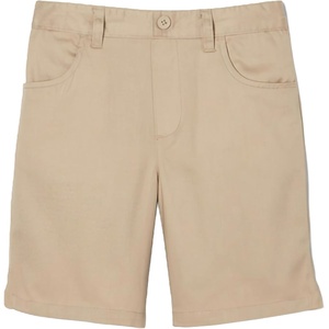 French Toast Girls’ Pull-On Twill Shorts(Khaki)