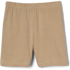 French Toast Girls’ Stretch Kick Short Bike Shorts(Khaki)