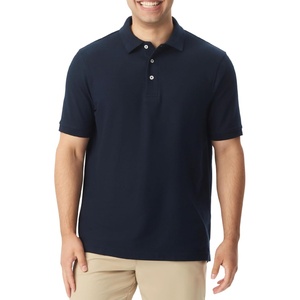 French Toast Unisex Adult Pique Polo (Standard & Husky)(Navy)
