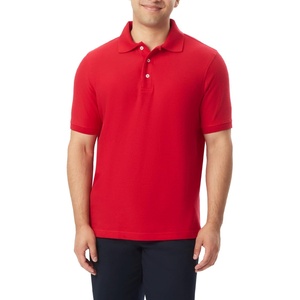 French Toast Unisex Adult Pique Polo (Standard & Husky)(Red)