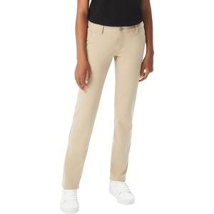 French Toast Women’s Junior’s Skinny Fit Stretch Ponte Pant(Khaki)