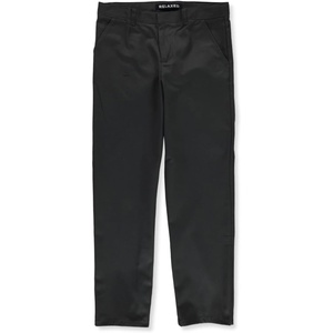 French Toast Young Men’s Relaxed Fit Twill Chino Pant(Gray)