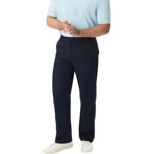 French Toast Young Men’s Relaxed Fit Twill Chino Pant(Navy Blue)
